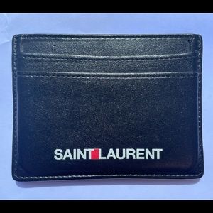 Saint Laurent Smooth Leather Card Case